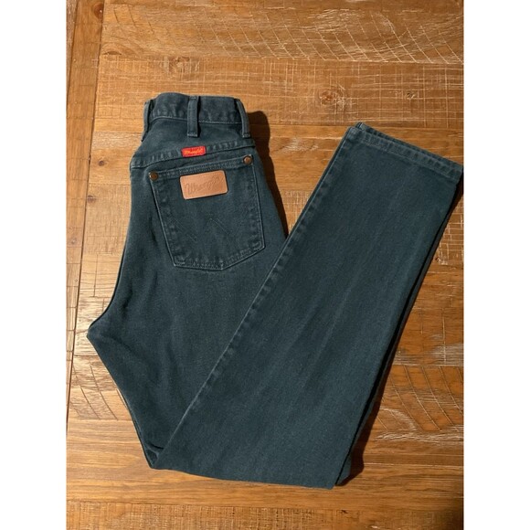 Women’s Vintage Wrangler Jeans 9 X32 Riding Denim Cowgirl 80s - Picture 1 of 8